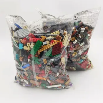 Stücke Bausteine Stadt DIY Kreative Ziegel Spielzeug Groß Zufällige Modell Teile Pack Figuren Pädagogisches