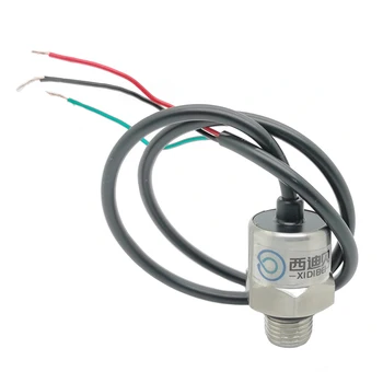 Drucksensor-Sender für Wasser, Öl, Kraftstoff, Gas, Luft, G1/4, 5 V, Keramiksensor, Edelstahl, 0,5 MPa, 1,2