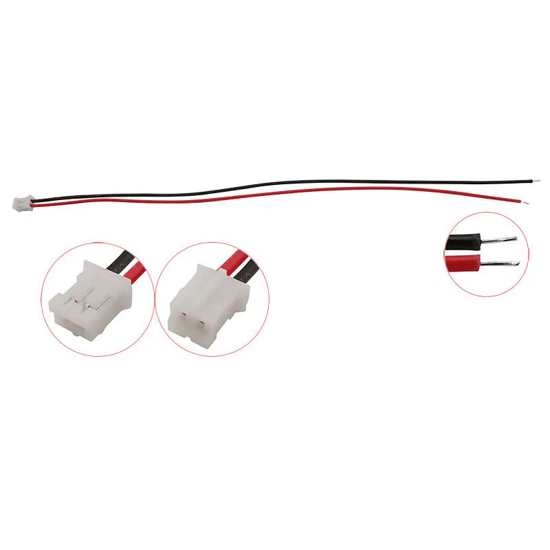 5 paar PH2.0 2Pin JST Draht Anschlüsse Pitch 2,0mm JST 2P – Bild 4