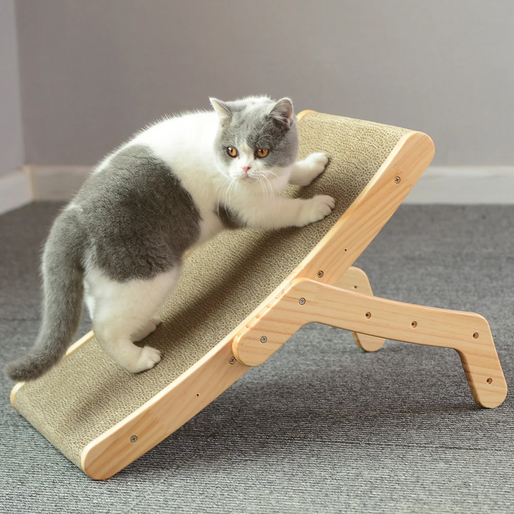 Katzen kratz brett Holzrahmen mittleres Katzen kratz bett 3