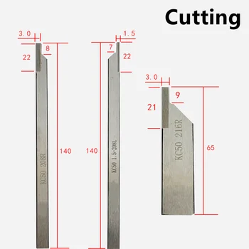 Metall-Drehmaschine Hartmetall-Schneidwerkzeug Bohrmeißel CNC Gelötetes