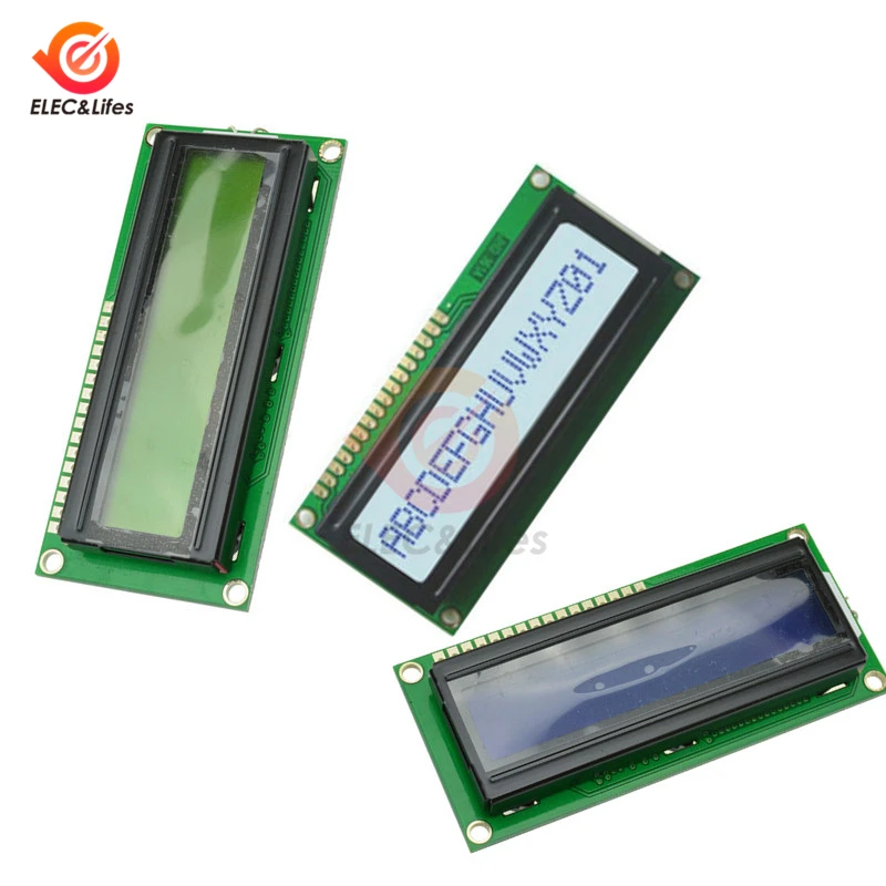 5 V LCD-Bildschirm 1601 16 x 1 Zeichen digitales