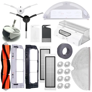 XiaoMi Roborock S5 S50 S51 S55 S6 S60 S6 Reine Staubsauger Ersatzteile HEPA-Filter Mopp Tuch Seite/haupt