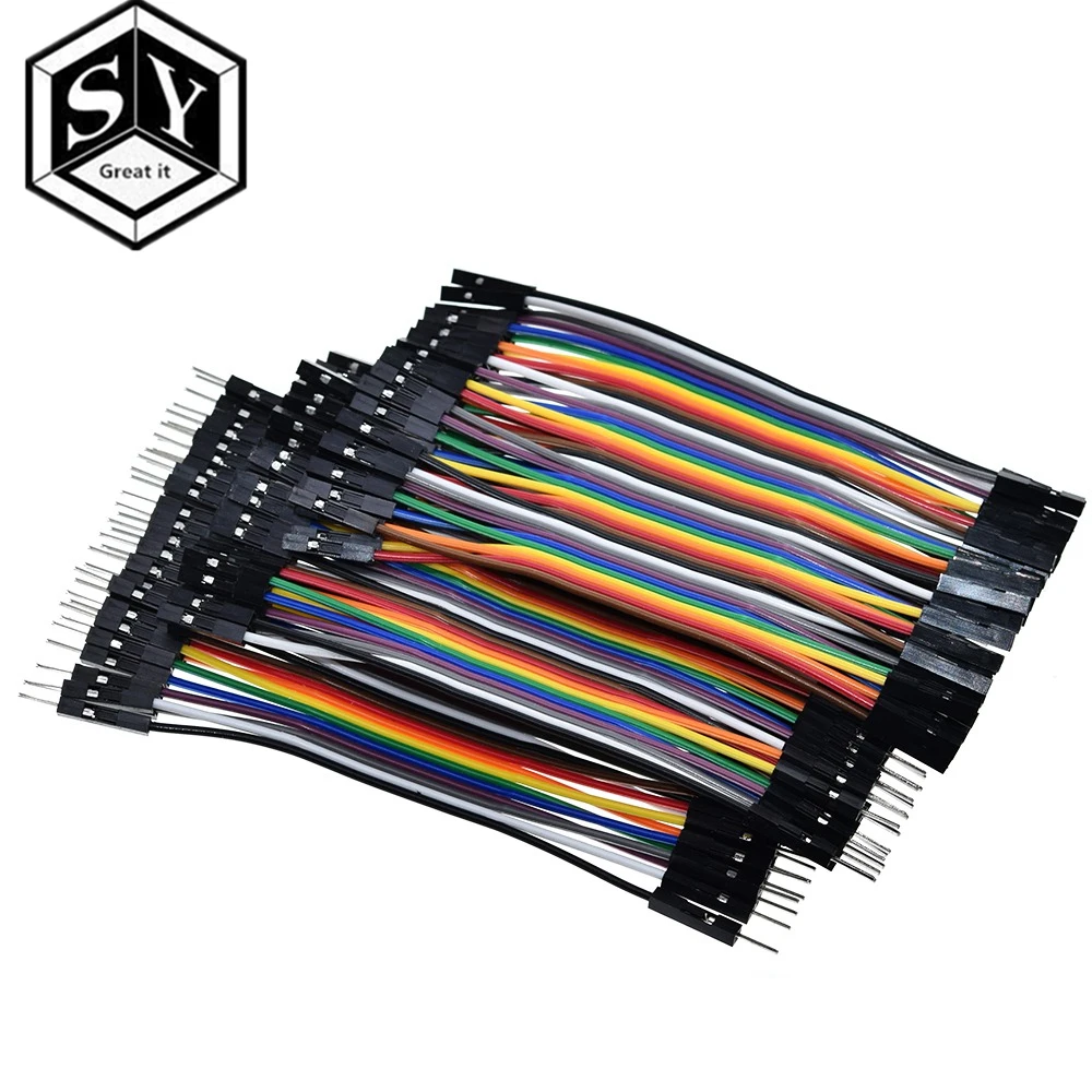 Dupont Linie 120 stücke 10CM 40Pin Männlich zu Männlich + – Bild 5