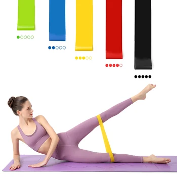 Training Fitness Gummi Widerstand Bands Yoga Home Gym Elastische Gum Pilates Crossfit Workout Ausrüstung