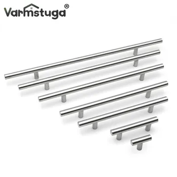 Moderne Edelstahl Küche Tür Schrank T Bar Griff Zugknopf Schrank Knöpfe Möbel Griff Schrank Schublade Griff