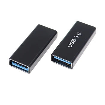 USB 3.0 Typ A Buchse auf A Buchse Adapter AF auf AF Koppler F/F Gender Changer Extender Konverter für Laptop