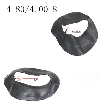 4.00/4.80-8 Gerade und Gebogene Schlauchreifen, Geeignet für Trolley-Taschenwagen 4.80 / 4.00-8 Reifen
