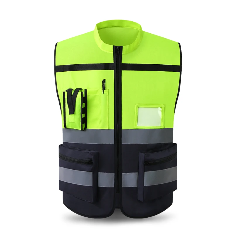 Warnweste mit hoher Sichtbarkeit, Arbeitskleidung, Motorrad