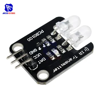 Diymore PCB0100 2-Kanal-Infrarot-Sendermodul IR-Sender für Arduino elektronische Bausteine