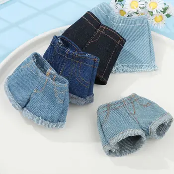 2022 Multi Stil Denim 11.5 "Jeans Böden Shorts Für Puppe Kleidung Outfits Kurze Hosen Für Blythe 1/6 Puppen