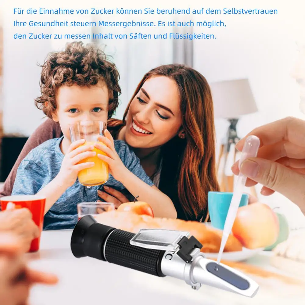 Tragbares Brix-Refraktometer, 0–90 % tragbares – Bild 6
