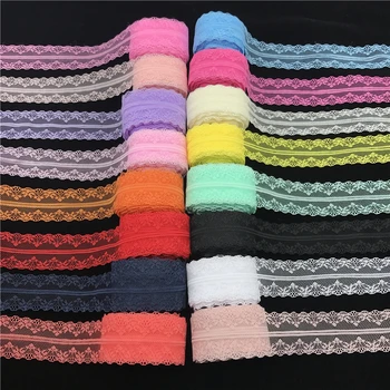 10 yards/lot 40mm Bilaterale Handwerk Gestickte Spitze Stoff Trim Spitze Band Dekoration DIY Nähen Handwerk