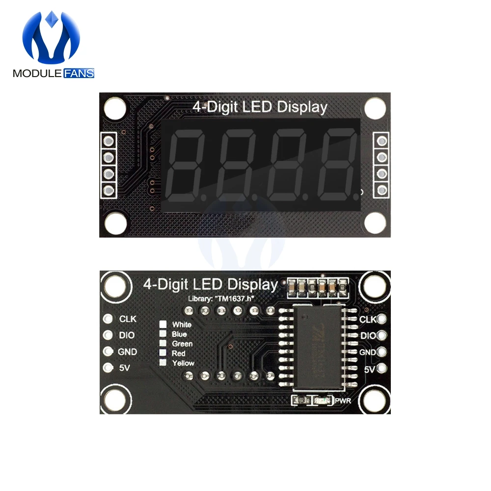 0.36 "0,36 zoll 0,36 Zoll TM1637 7 Segmente Digital Display – Bild 3