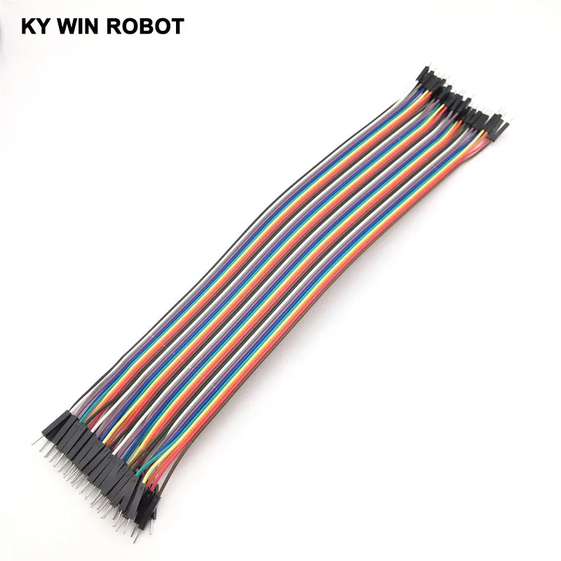 Dupont Line 40 Stück 30cm 2,54mm 1p-1p Pin Stecker-zu-Stecker – Bild 5