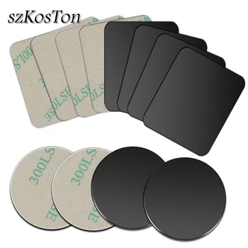 Metall Platte Für Auto Telefon Halter Magnetische Universal Eisen Blatt Disk Aufkleber Halterung Handy Magnet