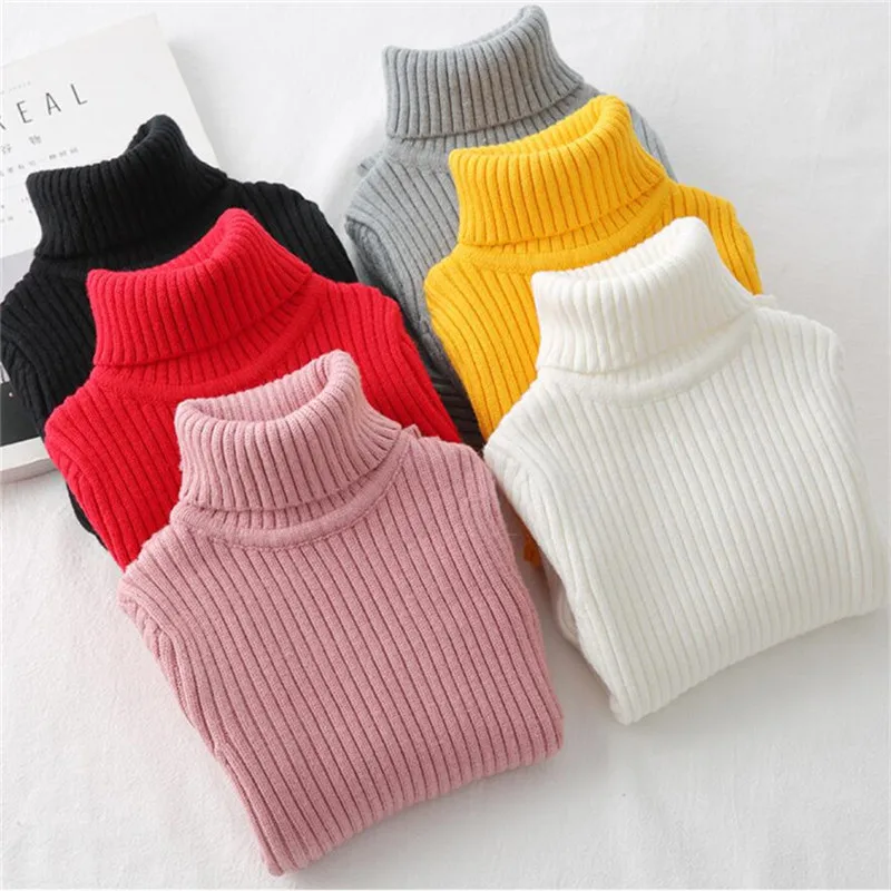 Baby Mädchen Winter Rollkragenpullover Kleidung 2025 Herbst
