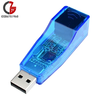 USB Ethernet Adapter USB 2,0 zu RJ45 Ethernet Netzwerk Karte LAN Adapter USB Ethernet Stecker RD9700