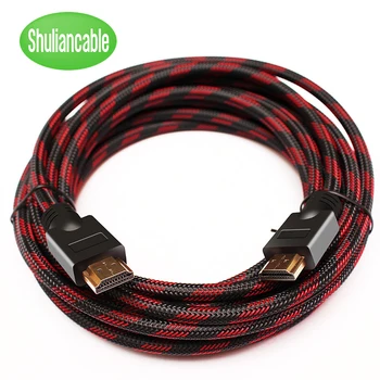 Shuliancable HDMI-Kabel 2.0 4K 60Hz Kabel 1m 2m 3m 5m 10m 15m 20m Splitter Switcher HD TV Laptop PS4 Computer