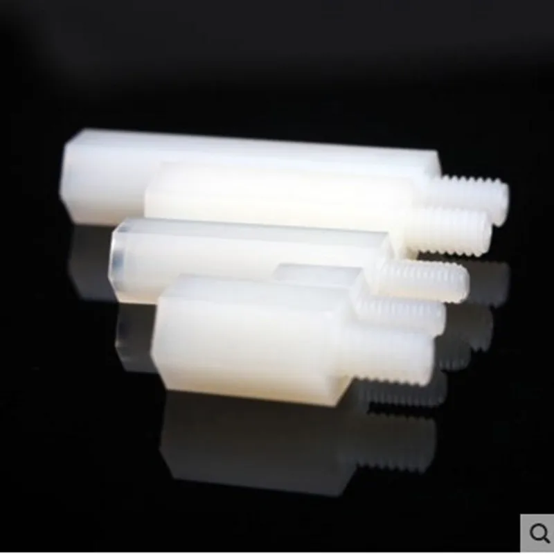 10-50 Stück/Lot Weiße und Schwarze Nylon-Abstandshalter M2 – Bild 2