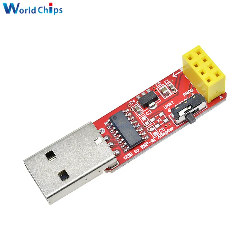 3,3 V USB zu ESP8266 ESP-01 ESP-01S Wi-Fi-Adaptermodul mit