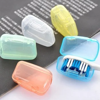 5 stks/set Draagbare Tandenborstel Cover Houder Reizen Wandelen Camping Borstel Cap Case YKS Gezondheid