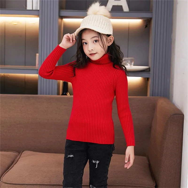 Baby Mädchen Winter Rollkragenpullover Kleidung 2025 Herbst – Bild 6