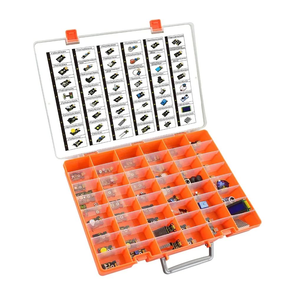 Keyestudio 48-in-1 Sensormodul-Kit für Arduino UNO/Mega – Bild 3