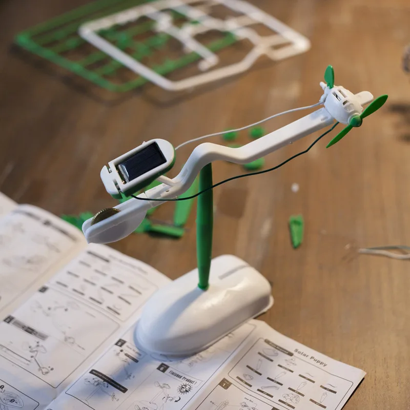 6-in-1 Solar-Roboter-Bausatz für Kinder, Auto, Boot, Flugzeug – Bild 4