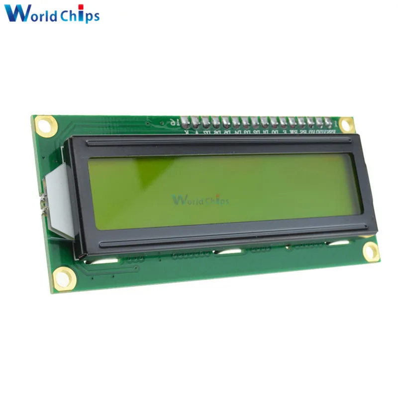 LCD1602 1602 Modul Blau/Gelb Grün Bildschirm 16x2 Zeichen LCD – Bild 5