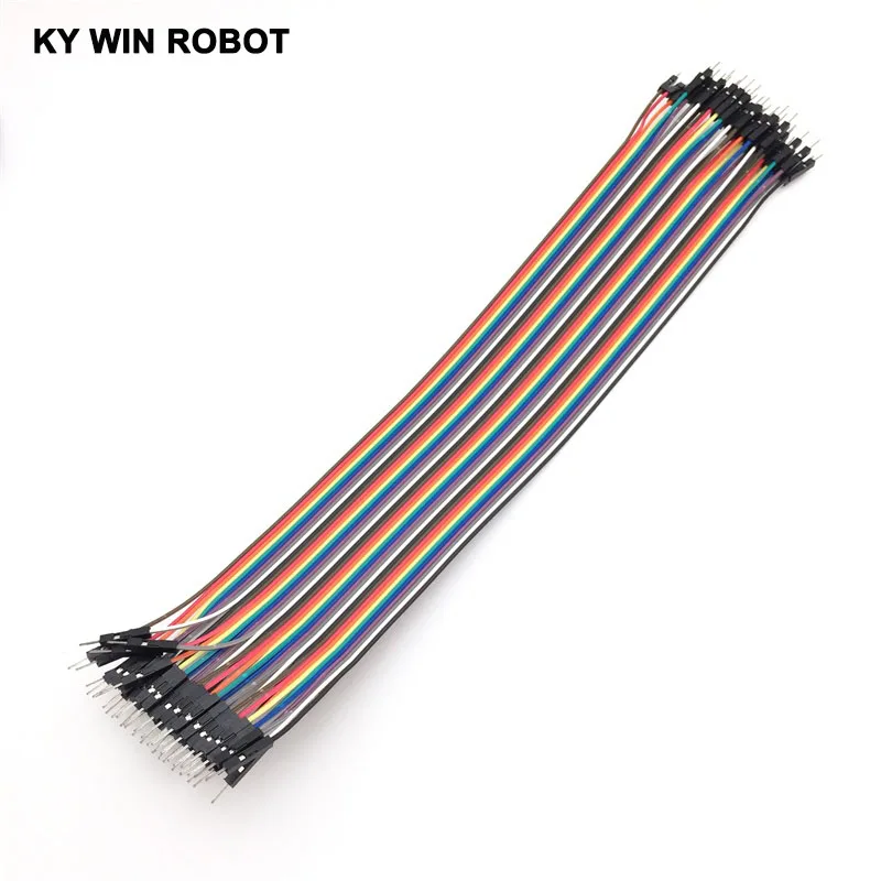 Dupont Line 40 Stück 30cm 2,54mm 1p-1p Pin Stecker-zu-Stecker