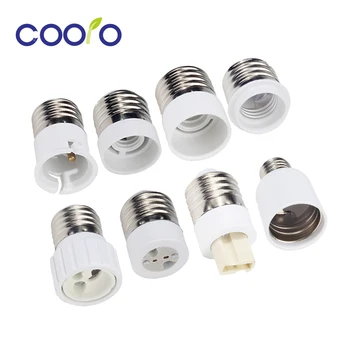 Birne Konverter E27 Stecker auf E12 E14 E40 B22 MR16 G4 G9 GU10 Weibliche Lampe Sockel Birne Basis Für Innen