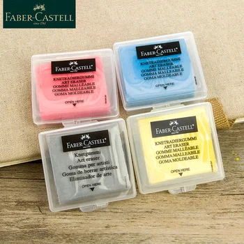 Faber-Castell Plastizitätsgummi, weicher Kunst-Radiergummi, abwischbares Highlight, gekneteter Gummi