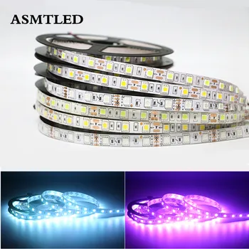 LED-Streifen 5050 RGB-Lichter 12V Flexibles Heimdekorationsbeleuchtung SMD 5050 Wasserdichtes LED-Band