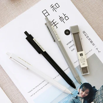0,5mm 0,7mm Einfache STIL Automatische Bleistift Student Drücken Sie Typ Beweglichen Mechanische Bleistift
