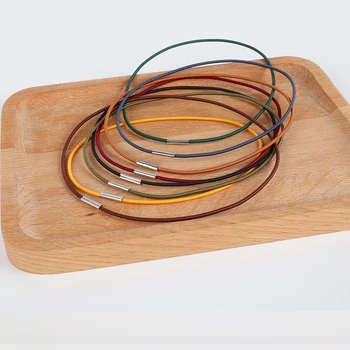 Packung Reisetagebuch Innenseiten-Bindeseil Elastisches Seil Gummiband Tagebuch-Bindungsriemen (5 Stück)