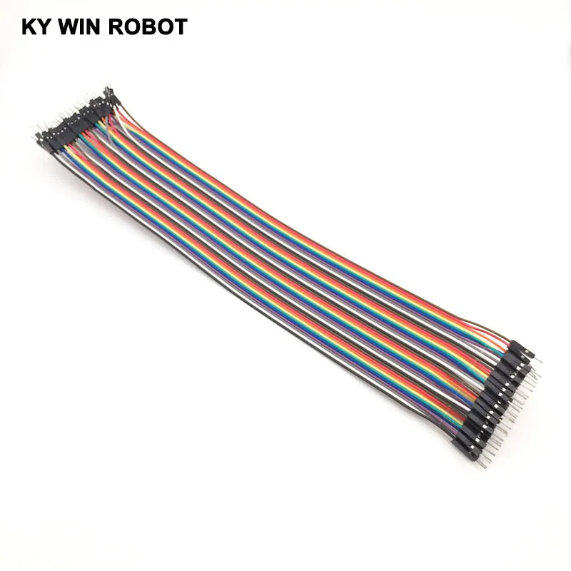 Dupont Line 40 Stück 30cm 2,54mm 1p-1p Pin Stecker-zu-Stecker – Bild 6