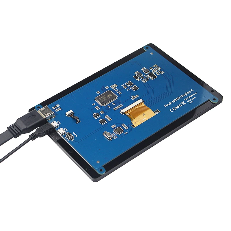 Raspberry Pi 7 zoll LCD Display Touchscreen Acryl Fall – Bild 5