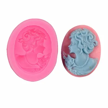 Menschen kopf silikonform backen candy form kuchen schokolade kekse DIY handgemachte küche backenwerkzeuge