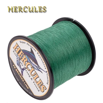 Hercules Multifilament-Angelschnur, 4 Stränge, geflochtener Draht, PE-Karpfen, Brasilien, 100 m - 2000 m