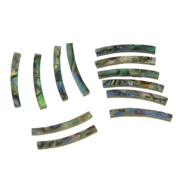 KAISH Ukulele Rosette Paua Abalone Gebogene Streifen Ukulele Schallloch Inlay Breite 2mm 3mm