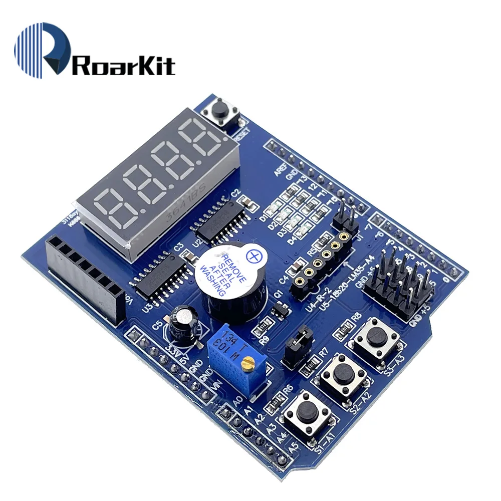 Multifunktions-Erweiterungsboard für Arduino UNO, Leonardo – Bild 5