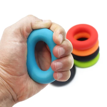 Hand Trainer Karpaltunnelsyndrom Expander Griff Finger Kraft Power Greifer Greifring Stress Relief Gym