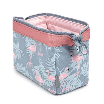Mode Kosmetik Tasche Frauen Wasserdichte Flamingo Make-Up Taschen Reise Veranstalter Kultur Kits Tragbare