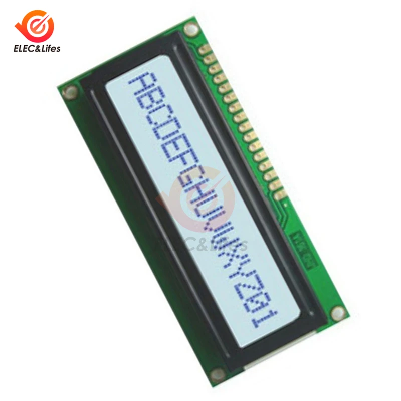 5 V LCD-Bildschirm 1601 16 x 1 Zeichen digitales – Bild 6