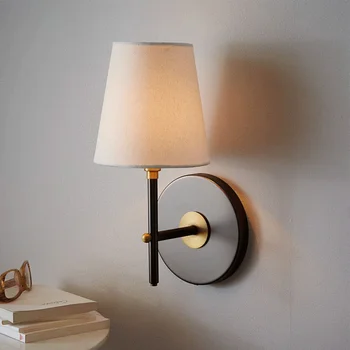 Innen Beleuchtung Mid-Century Leuchte Innen Leuchte Stoff Lampshape Für Schlafzimmer Wohnzimmer Nacht Tisch
