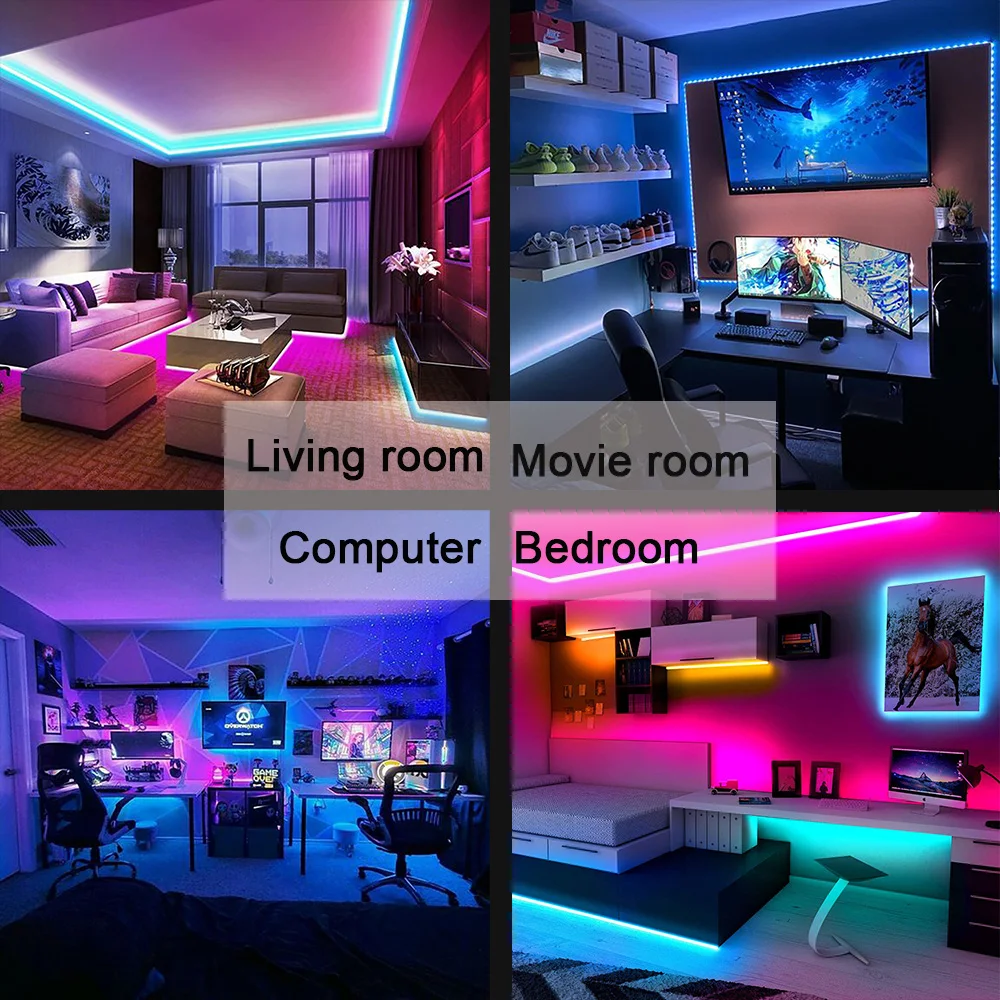 Band Bluetooth USB LED Streifen Licht 5050 SMD 5V USB RGB – Bild 6