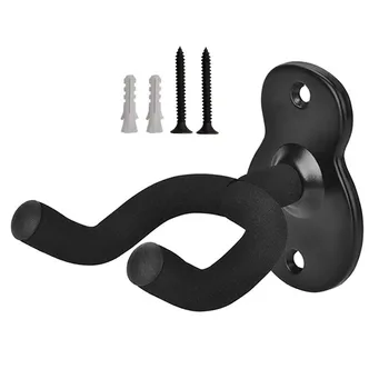 Metall Gitarre Aufhänger Haken Wand Halterung Nicht-slip Halter Stehen für Gitarre Ukulele Violine Bass
