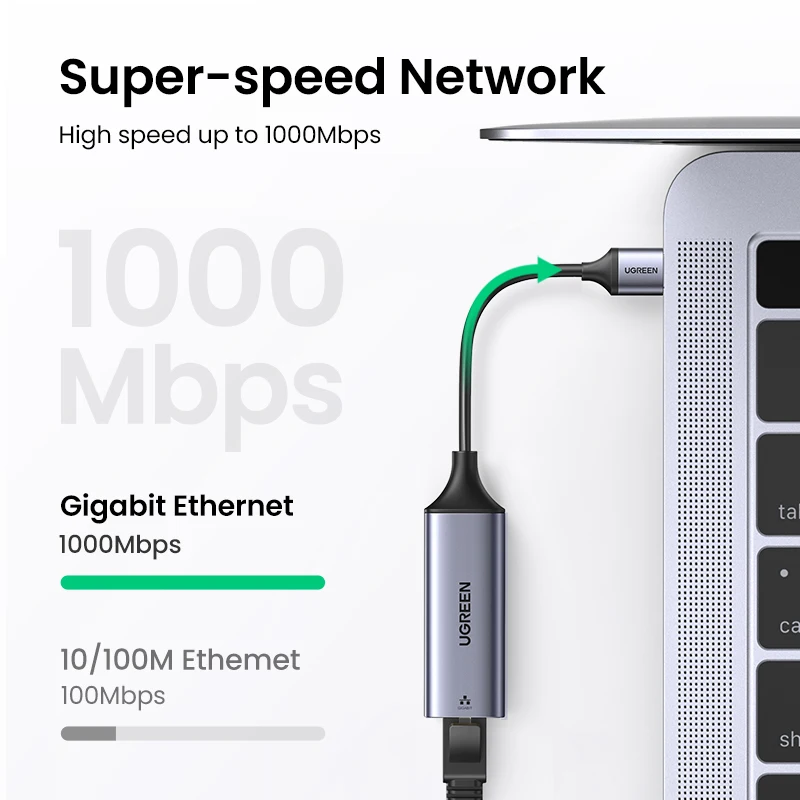 UGREEN USB Ethernet Adapter USB 3,0 Netzwerk Karte zu USB – Bild 2