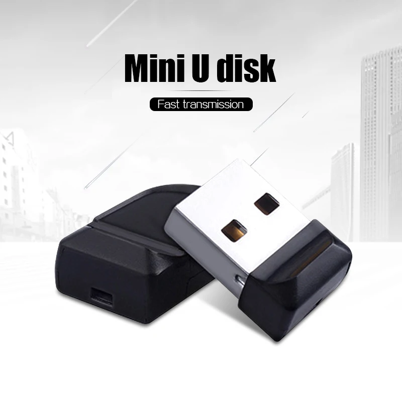 USB-Flash-Laufwerk 32 GB Pen Drive 64 GB Metall Mini USB 2.0